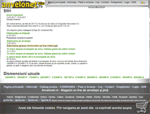 Tablet Screenshot of anvelonet.ro